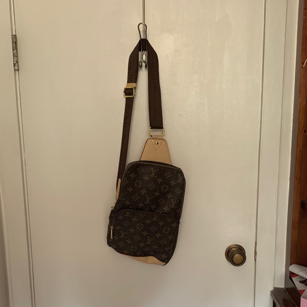Louis Vuitton Monogram Brown Crossbody Bag only worn twice